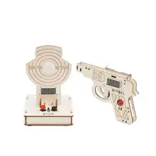 Diy Laser Target Shooting Device Model Science Toys For Kids (Ha-D06a) 1
