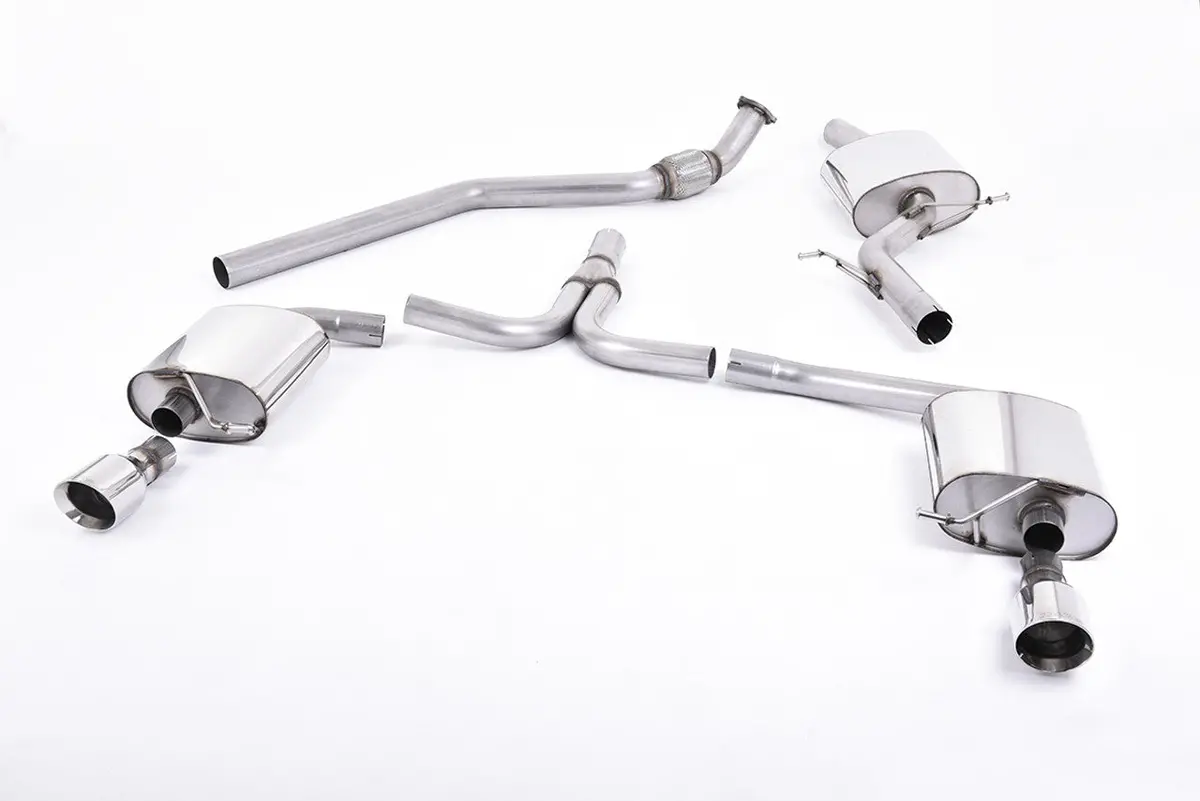 Milltek Cat-Back Exhaust For Audi A4 2.0 Tfsi S Line B8 1