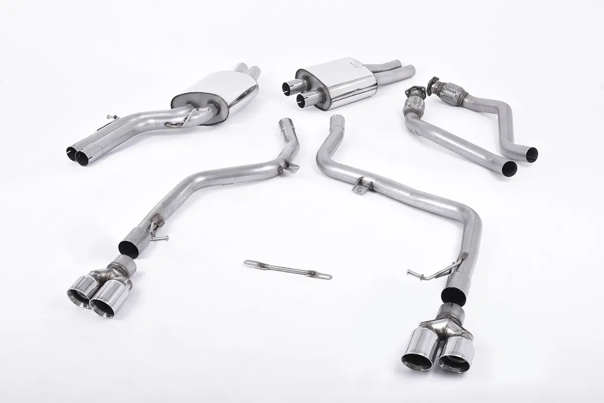 Milltek Cat-Back Exhaust - Audi S4 (B8) 4