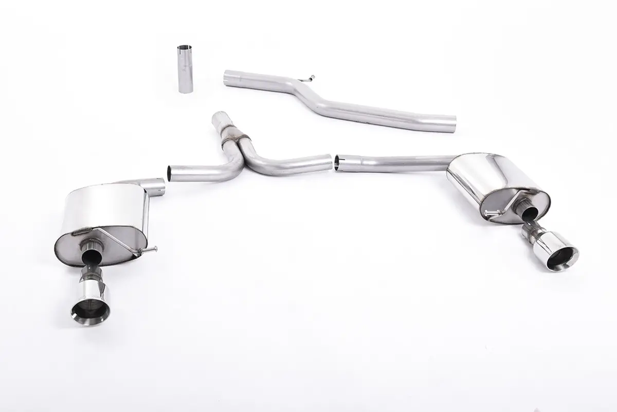 Milltek Cat-Back Exhaust For Audi A4 (B8) 3.0 Tdi Quattro 1