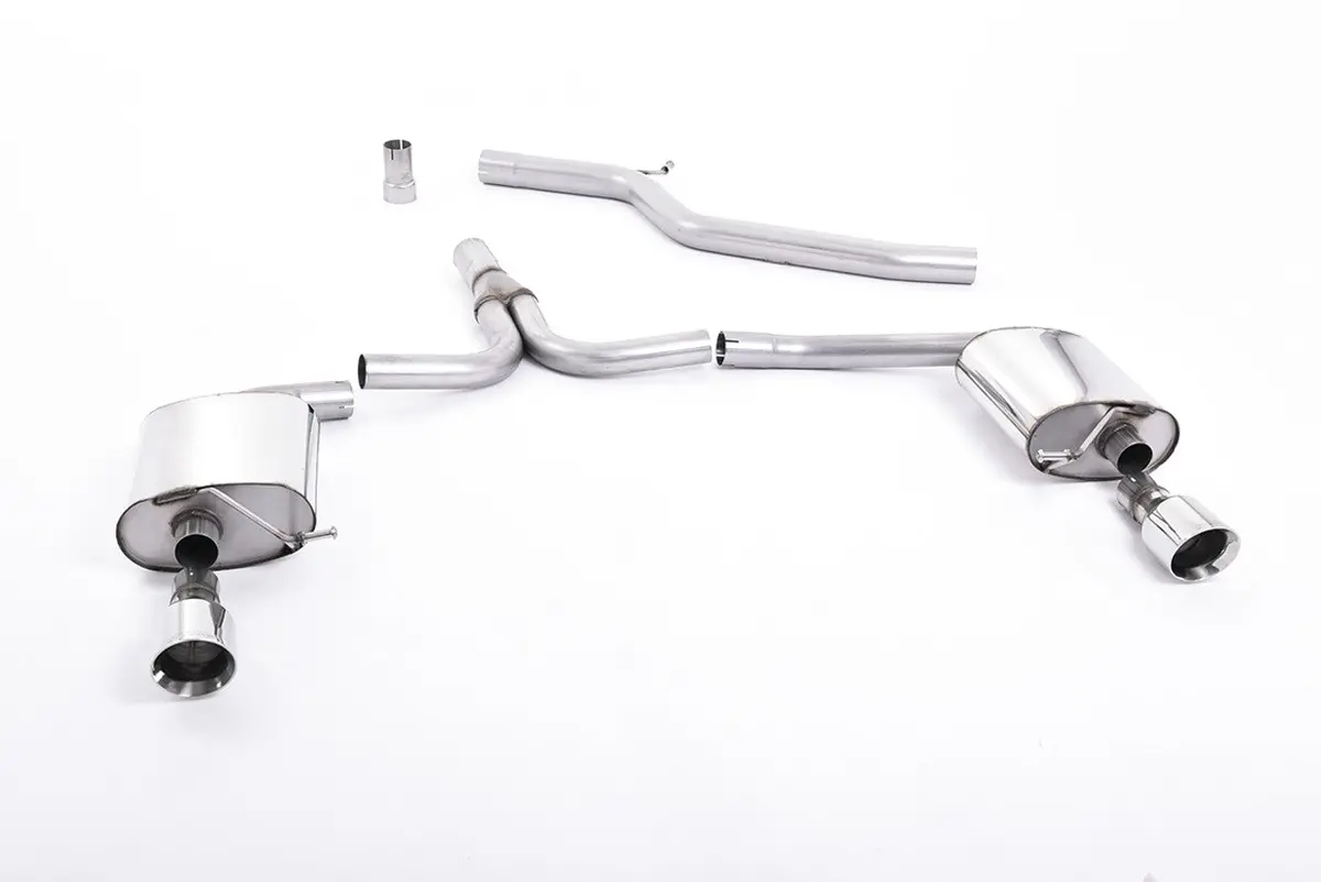 Milltek Cat-Back Exhaust For Audi A4 (B8) 2.0 Tdi B8 140Ps/177Ps 1