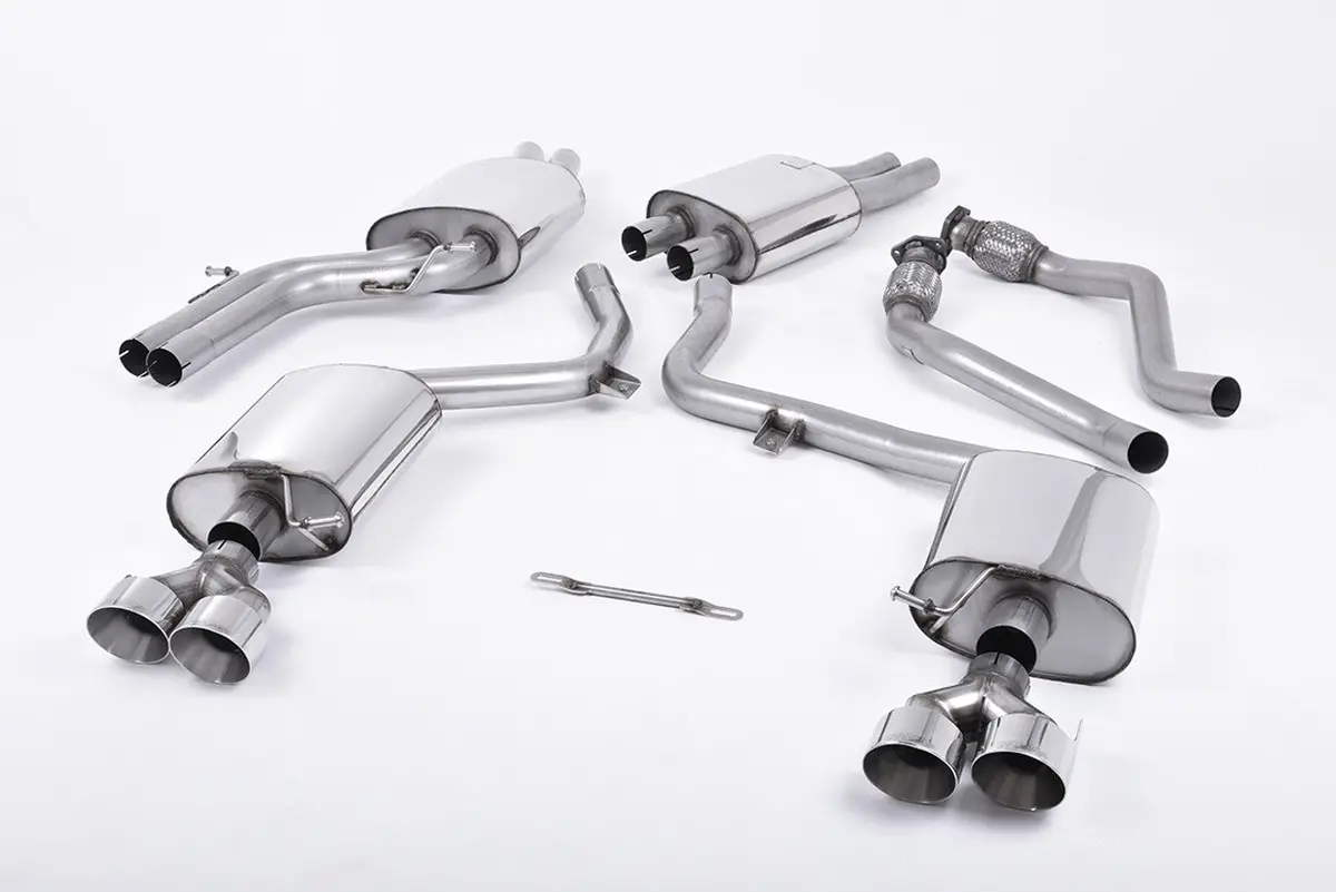 Milltek Cat-Back System - Audi S5 (B9) 3.0T Coupe/Cab (Non-Sport Diff Vehicles) 1