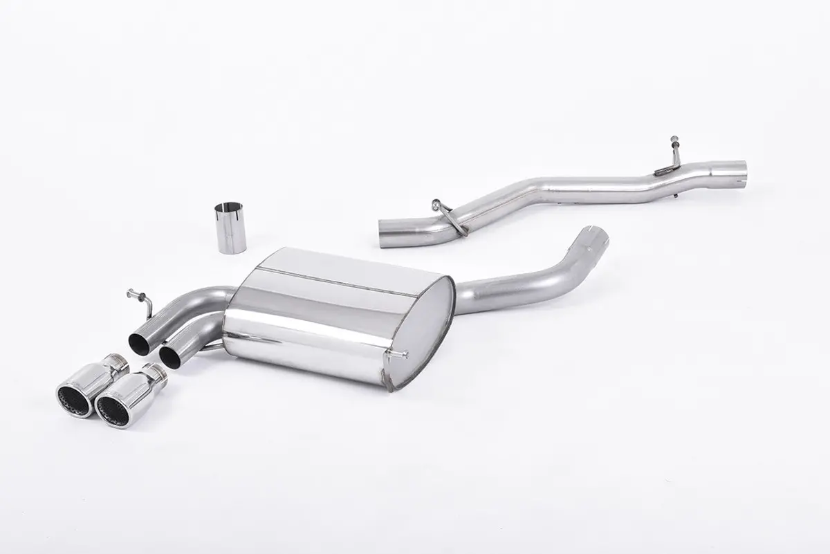 Milltek Cat-Back Exhaust For Audi A3 3.2 V6 Quattro 3 Door And Sportback 1