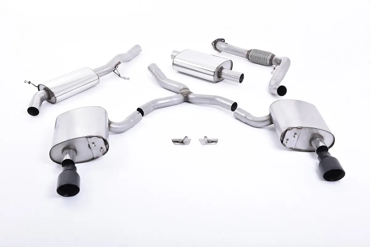 Milltek Cat-Back Exhaust For Audi A4 (B9) 2.0 Tfsi Quattro 7