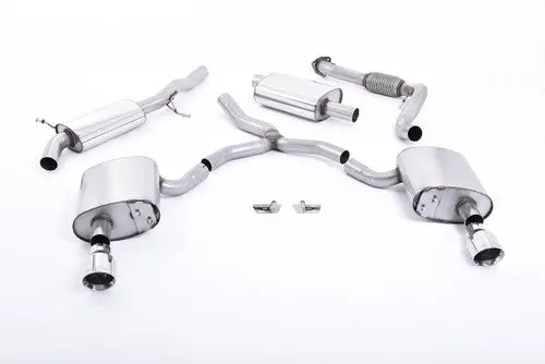 Milltek Cat-Back Exhaust For Audi A4 (B9) 2.0 Tfsi Quattro 9