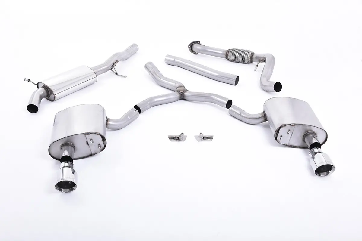 Milltek Cat-Back Exhaust For Audi A4 (B9) 2.0 Tfsi Quattro 6