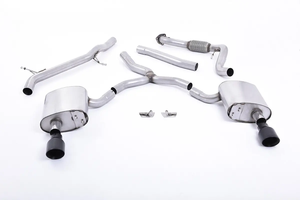 Milltek Cat-Back Exhaust For Audi A4 (B9) 2.0 Tfsi Quattro 2