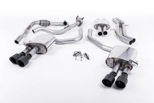 Milltek Cat-Back Exhaust - S4 (B9) - Non-Sport Diff Cars 4