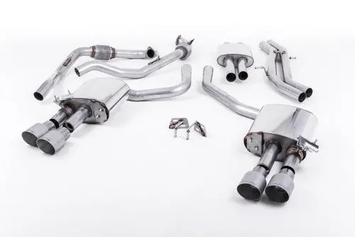 Milltek Cat-Back Exhaust - S4 (B9) - Non-Sport Diff Cars 7