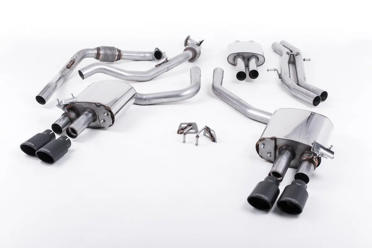 Milltek Cat-Back Exhaust - S4 (B9) - Non-Sport Diff Cars 2