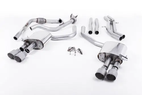 Milltek Cat-Back Exhaust for Audi S5 B9 3.0T Sportback – Compatible with Non-Sport Differential Models - Image 3