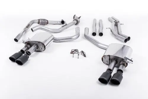 Milltek Performance Cat-Back Exhaust System for Audi S4 B9 (Non-Sport Diff) - Image 6