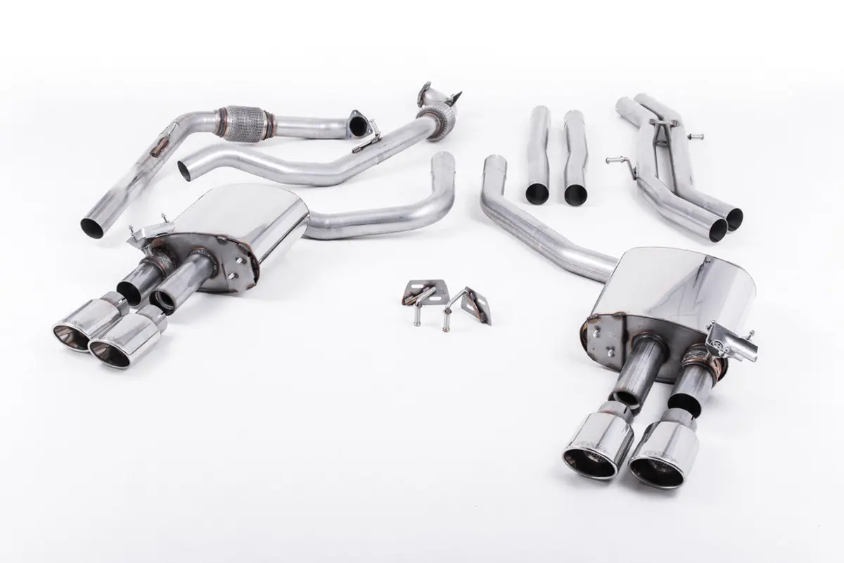 Milltek Cat-Back Exhaust for Audi S5 B9 3.0T Sportback – Compatible with Non-Sport Differential Models