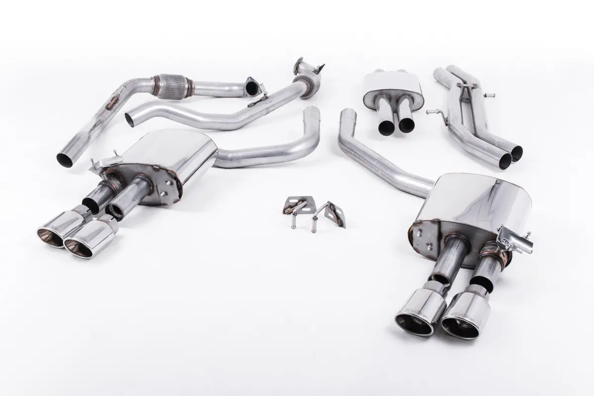 Milltek Cat-Back Exhaust - S4 (B9) - Sport Diff Cars Only 1