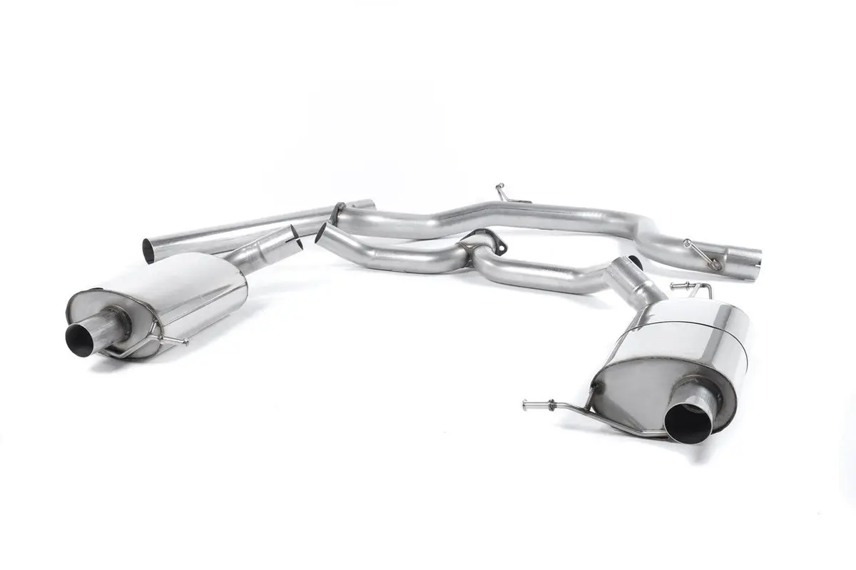 Milltek Non-Resonated Uses Oe Tips - Octavia - Vrs 2.0 Tsi 245Ps (Face Lift) Hatch & Estate (Opf/Gpf Models Only) 1
