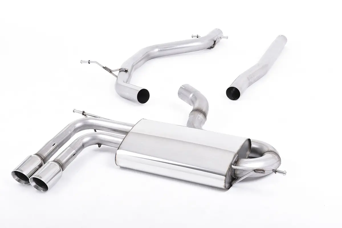 Milltek Cat-Back Exhaust For Audi A3 (8P) Sportback 2.0Tdi 170 2Wd 1