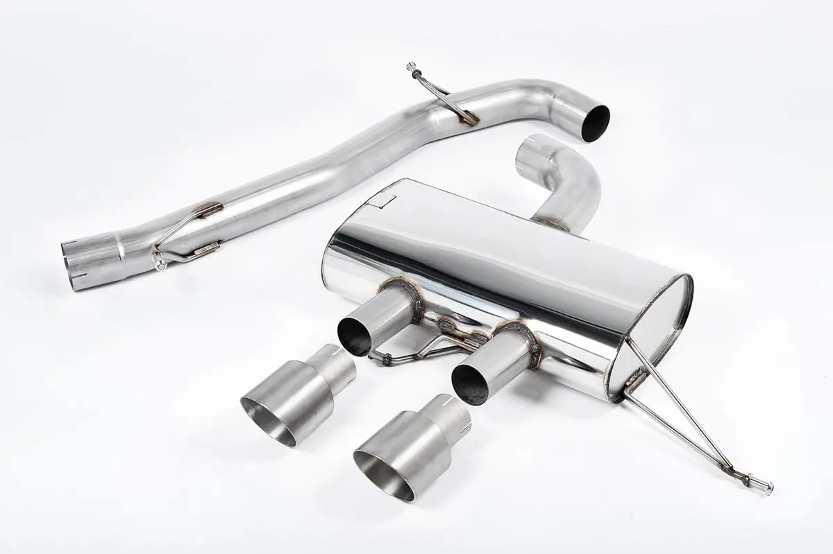 Milltek 3.00" 'Race' Cat-Back Exhaust - Vw Golf Mk6 'R' 3