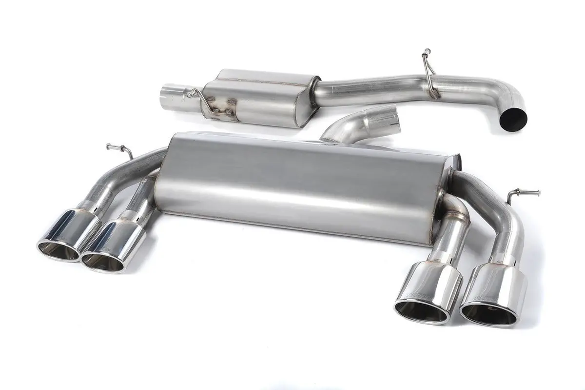 Milltek 'Non-Valved' Race Cat-Back Exhaust - Vw Golf 'R' Mk7 10