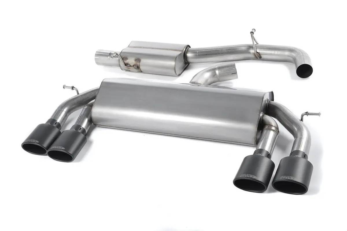 Milltek 'Non-Valved' Race Cat-Back Exhaust - Vw Golf 'R' Mk7 3