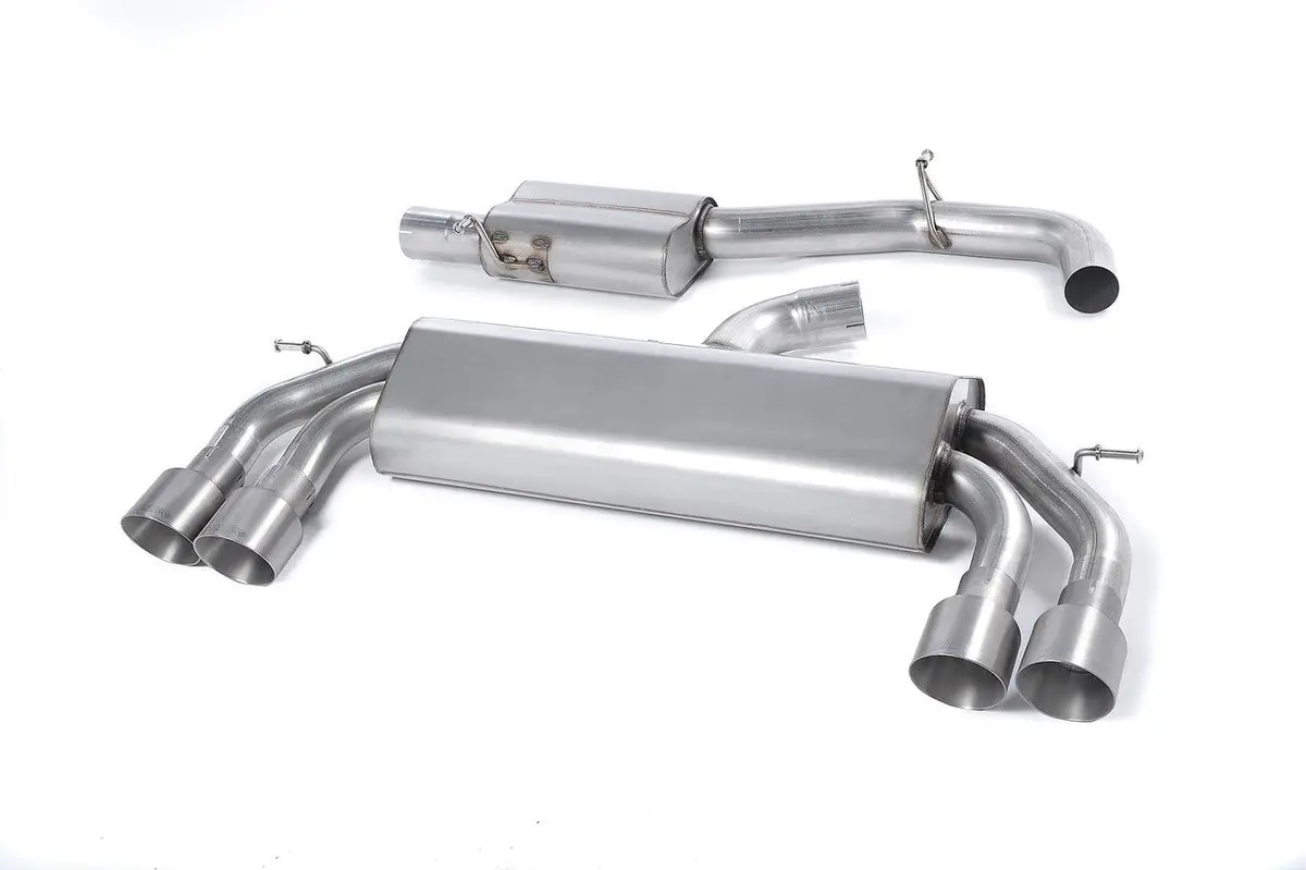 Milltek 'Non-Valved' Race Cat-Back Exhaust - Vw Golf 'R' Mk7 5