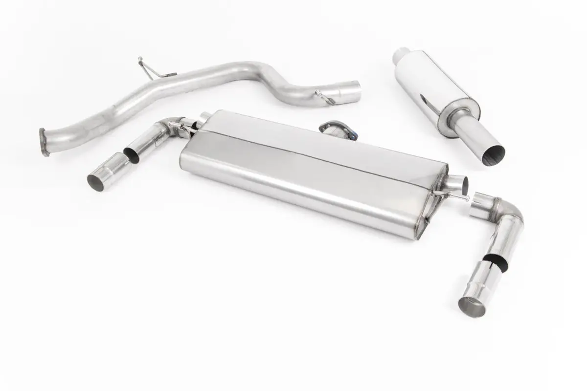 Milltek Catback Exhaust System - Golf Mk7.5 Gti Tcr & Pp With Gpf 1