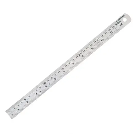 Freemans Stainless Steel Ruler Scale 30Cm 1