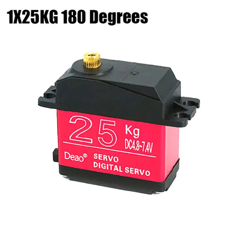 Deao 25Kg Servo - 180° High Torque Digital Servo Waterproof Metal Gear 1