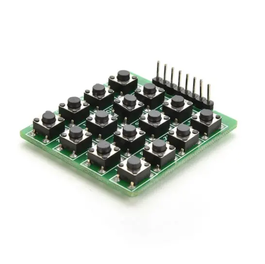 4×4 Matrix 16 Keypad Keyboard Module 16 Button Mcu Green 1