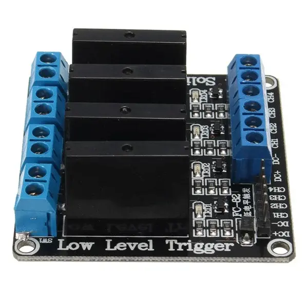 5V 2A 4 Channel Ssr Solid State Relay Module (Low Level Trigger) 1
