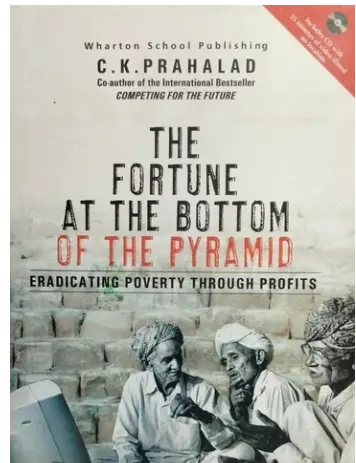 The Fortune At The Bottom Of The Pyramid: Eradicating Poverty Through Profits By C.K. Prahalad (Hardcover) Old Book 1