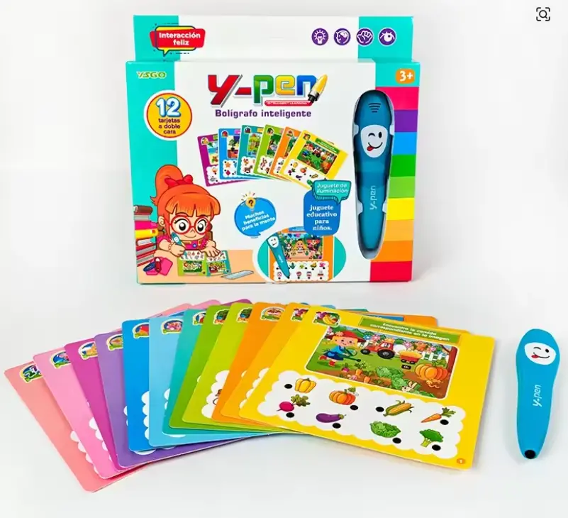 Educational Voice Reading Machine Point Books Smart Point Pen Children Study Leaning Story Toy 1