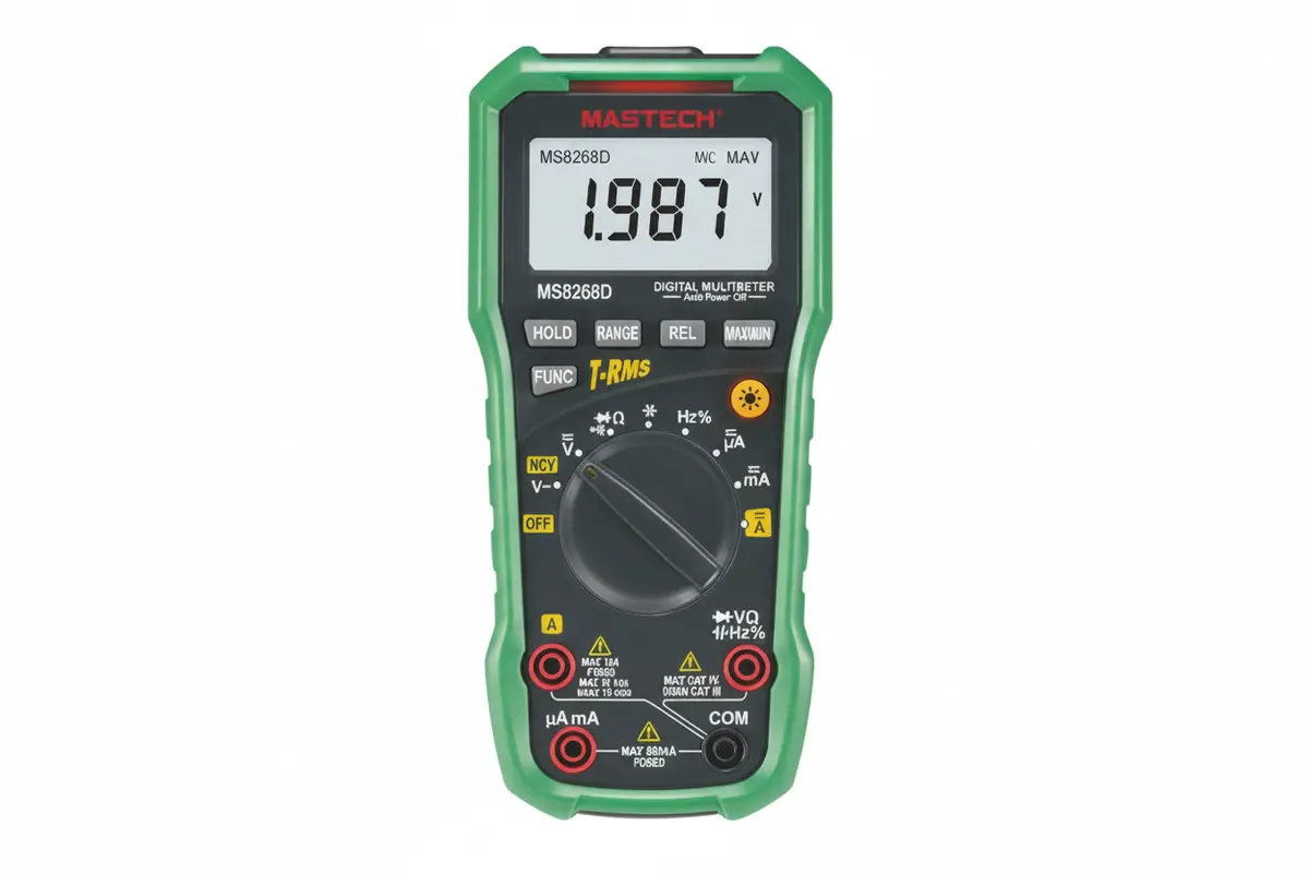 Mastech Ms8250d 6600 Counts Auto Ranging Digital Multimeter (Original) 1