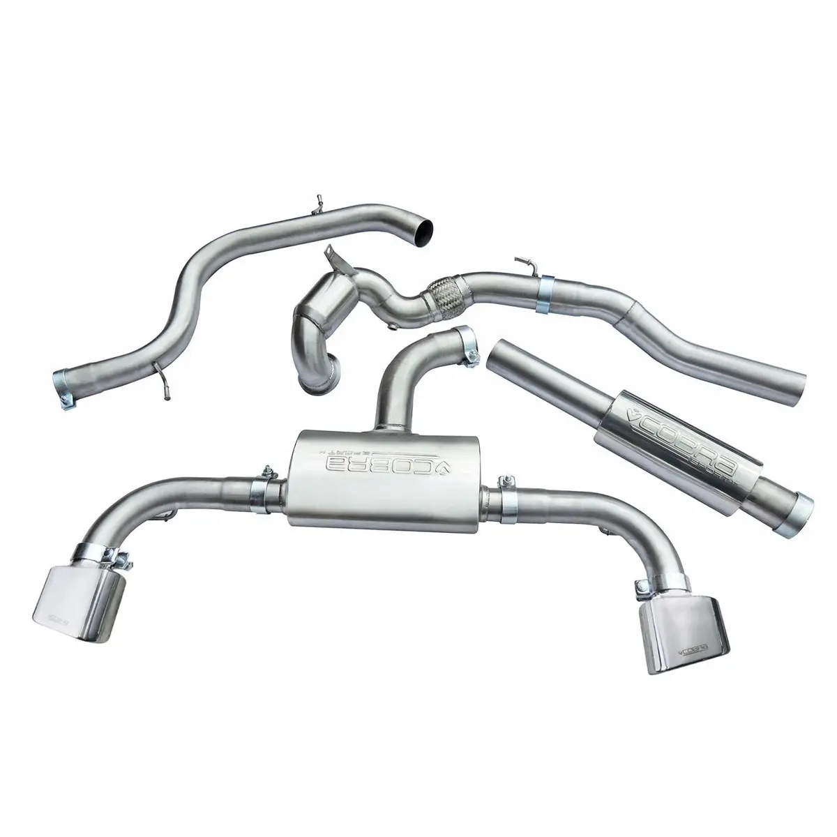 Cobra Sport Seat Leon Cupra 280/290/300 (14-18) (Pre-Gpf) Turbo Back Performance Exhaust 1