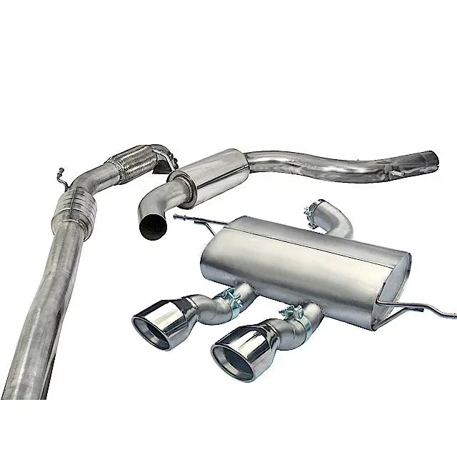 Cobra Sport Seat Leon Cupra R Mk2 1P 2.0 T Fsi (10-12) Turbo Back Performance Exhaust 1