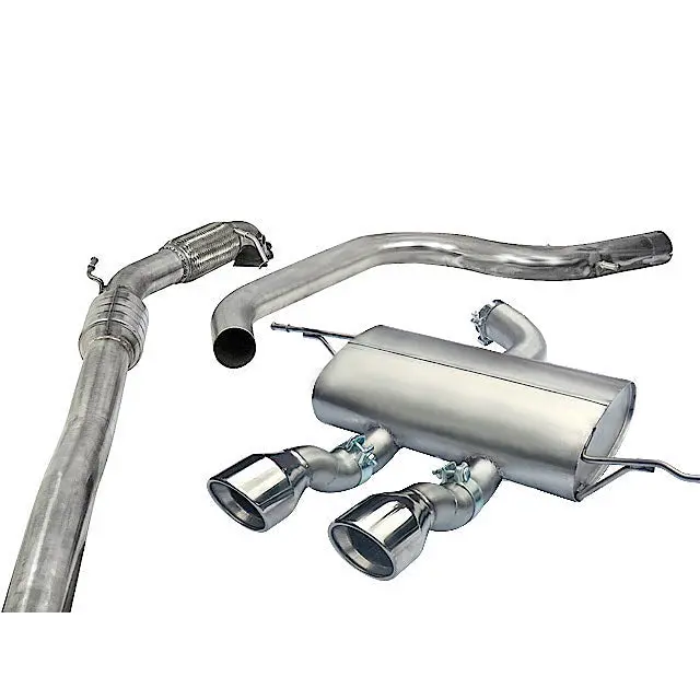 Cobra Sport Seat Leon Cupra R Mk2 1P 2.0 T Fsi (10-12) Turbo Back Performance Exhaust 3