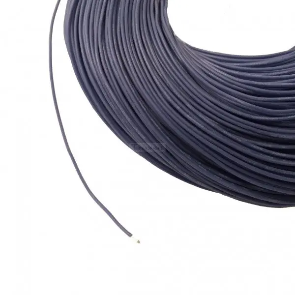 30 Awg Silicone Wire Black Ultra High Quality Super Flexible - 1 Meter 1