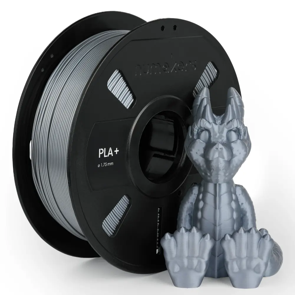 Numakers Pla+ Filament – Simply Silver– 1.75 Mm / 1 Kg 1