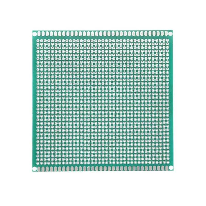 10×10 Cm Double Sided Universal Pcb Prototype Veroboard Green Pcb Board 4X4 Inch 1