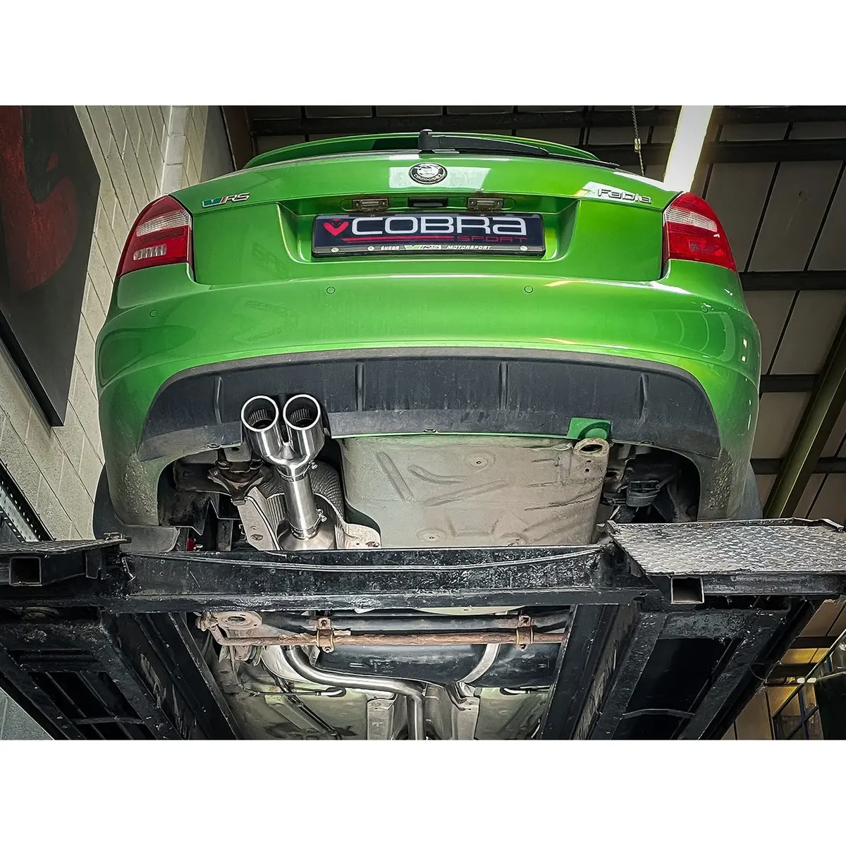 Cobra Sport Skoda Fabia Vrs 1.4 Tsi Estate (10-14) Cat Back Performance Exhaust 3