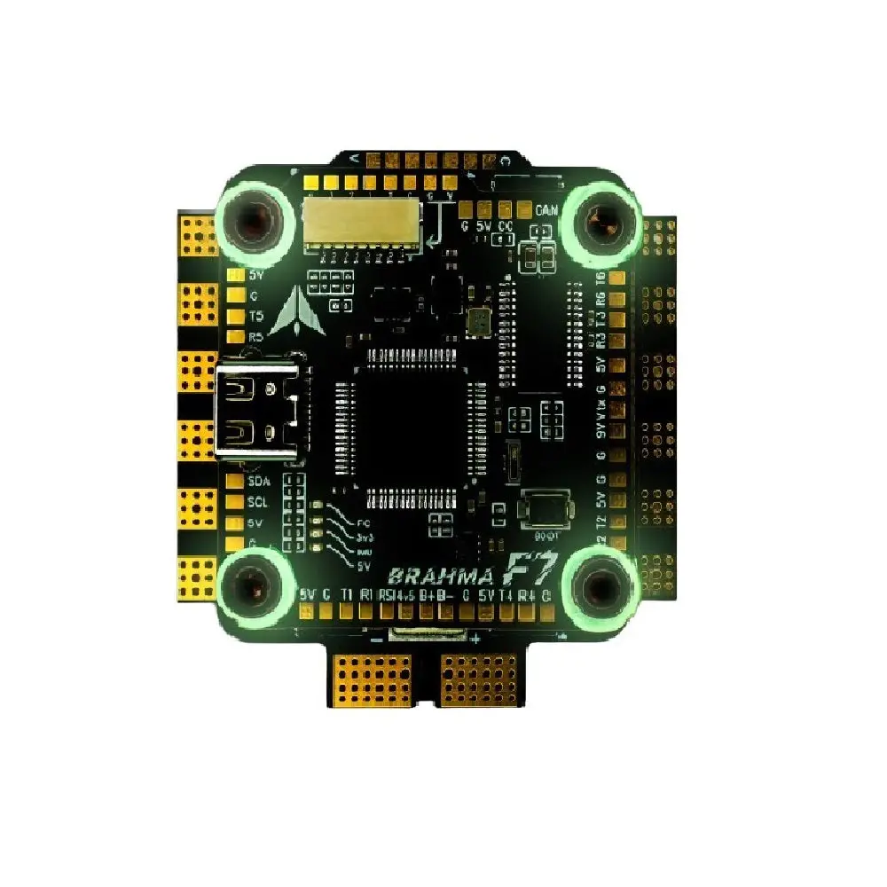 Darkmatter Stack 750 – Brahma F7 Mk-I + Vishnu 50 Mk-Ii (Fc + Esc) Betaflight Stack Made In India 2