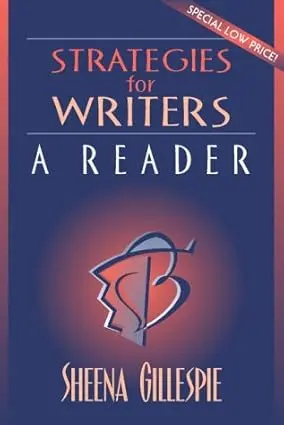 Strategies For Writers : A Reader By Sheena Gillespie (Paperback) Old Book 1
