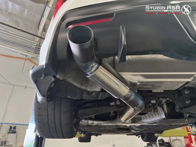 Prime Titanium Single-Exit Exhaust For A90 / A91 Supra (Mk5) 1
