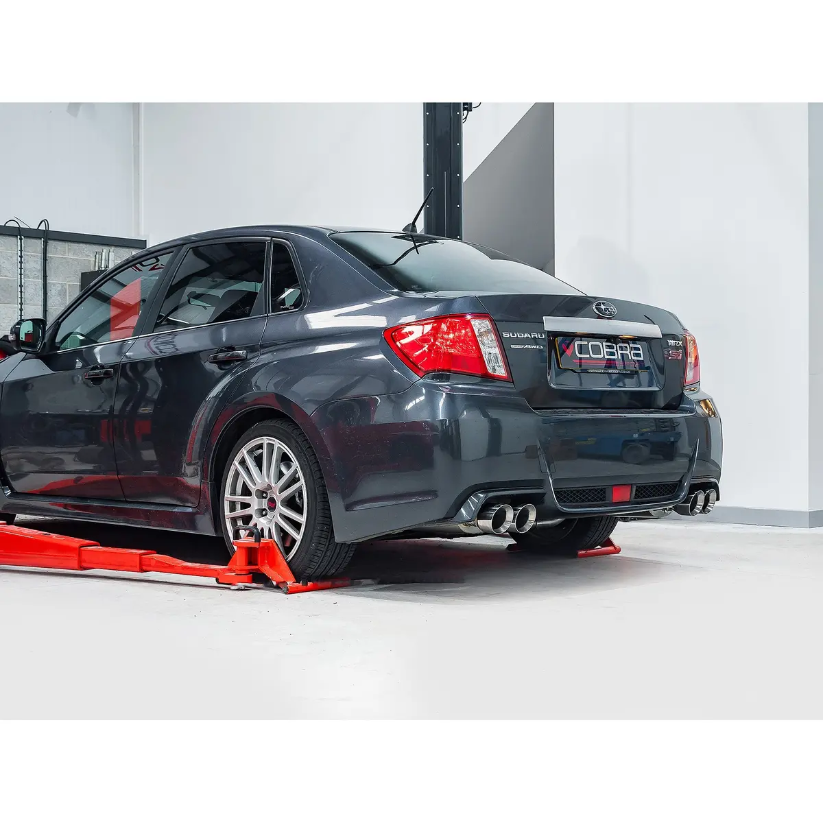 Cobra Sport Subaru Wrx Sti 2.5 Saloon (10-13) Cat Back Performance Exhaust 7