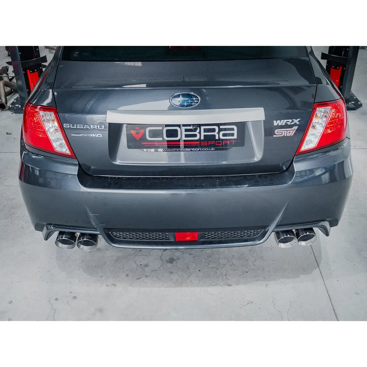 Cobra Sport Subaru Wrx Sti 2.5 Saloon (10-13) Turbo Back Performance Exhaust 5