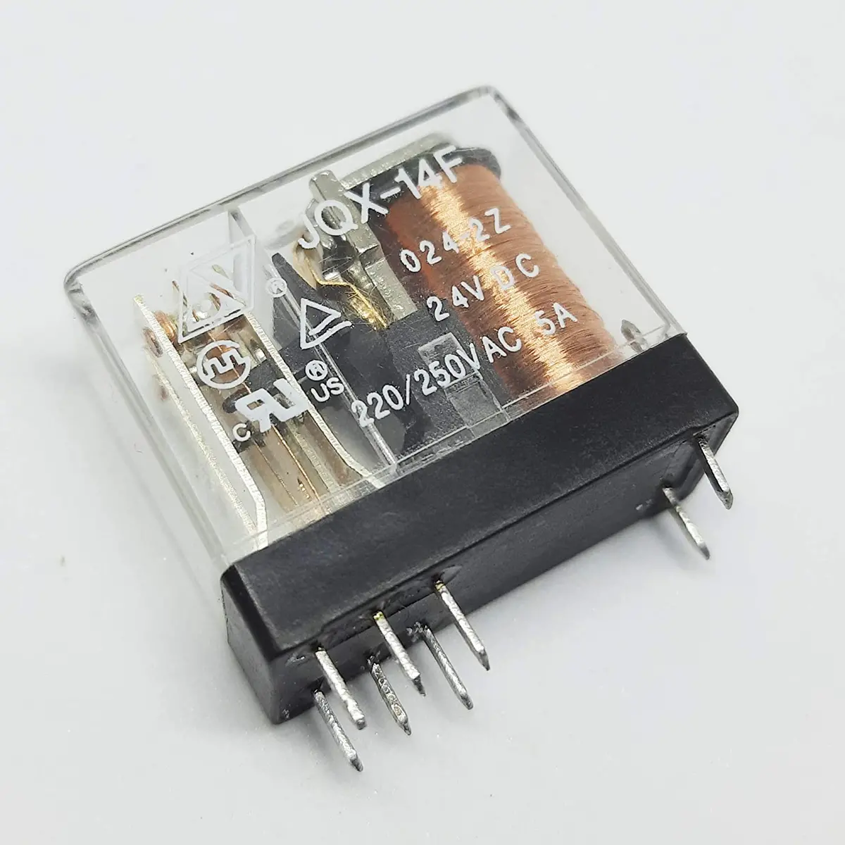 24V Dpdt Glass Relay 8 Pin Pcb Type 1