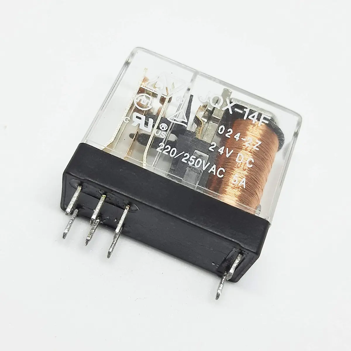 24V Dpdt Glass Relay 8 Pin Pcb Type 2