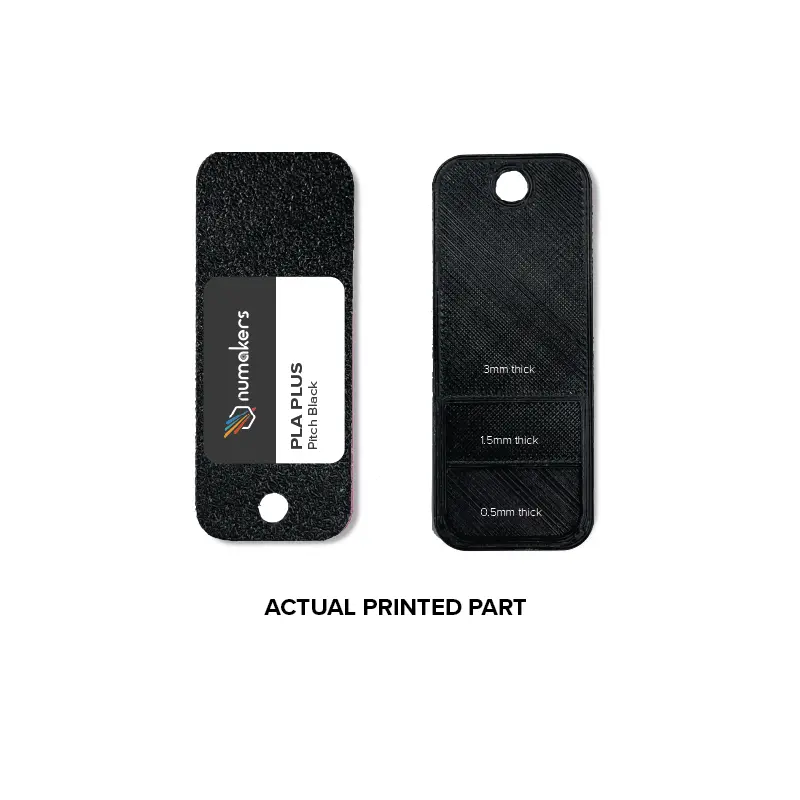 Numakers Pla+ Filament – Pitch Black – 1.75 Mm / 1 Kg 2