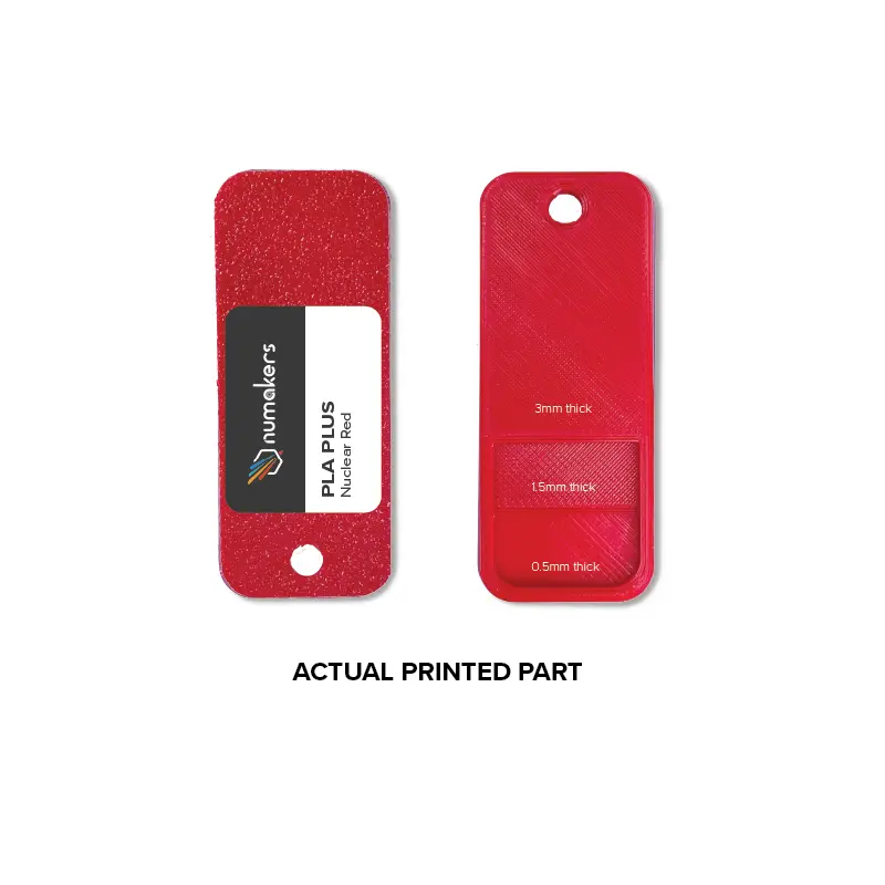 Numakers Pla+ Filament – Nuclear Red – 1.75 Mm / 1 Kg 2