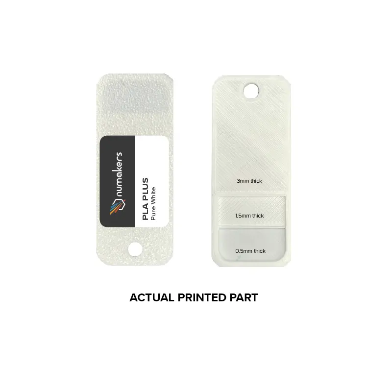 Numakers Pla+ Filament – Cool White – 1.75 Mm / 1 Kg 2