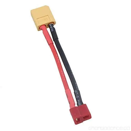 Xt60 Male To T Plug Female Connector With 14Awg Silicone Wire 15Cm 1